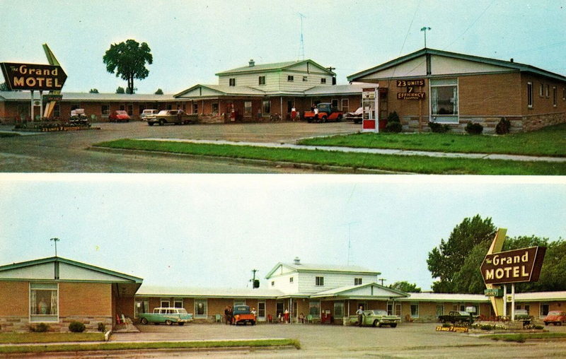 Grand Motel - Vintage Postcard (newer photo)